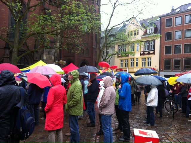 Kundgebung zum 1. Mai in Oldenburg 